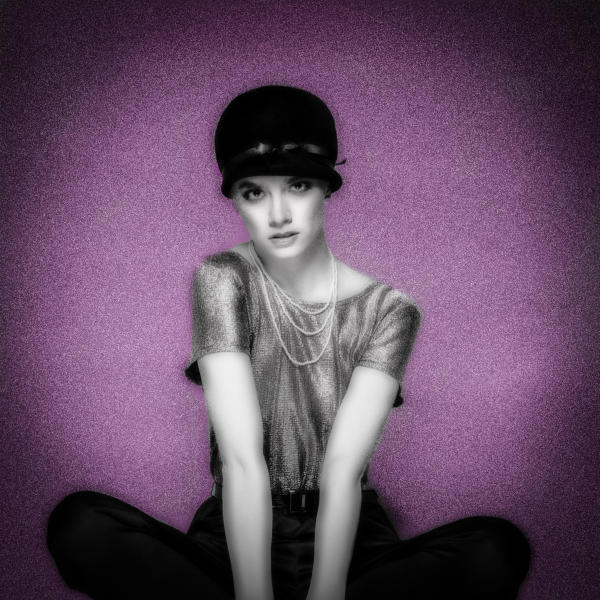 Fashion Model In In Pink